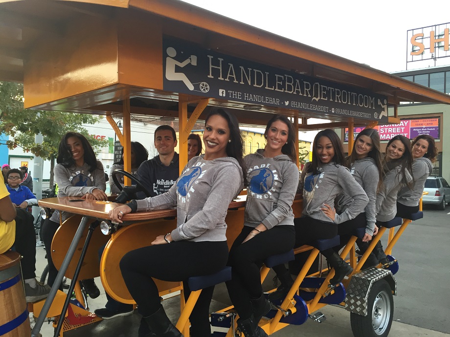 You Can Now Drink and Ride a Pedal Pub in Detroit – Michigan Capitol